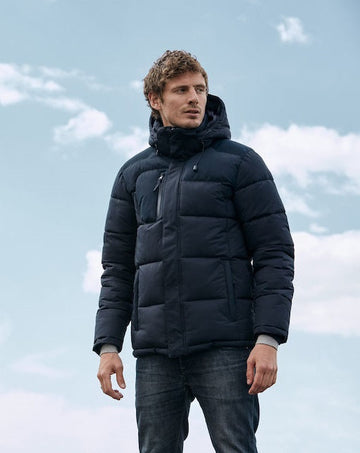 Clique Colorado Mens Parka Jacket. Heavy Padding WP5000mm. Removable Hood. XS-3XL - Winter Jacket - Logo Free Clothing