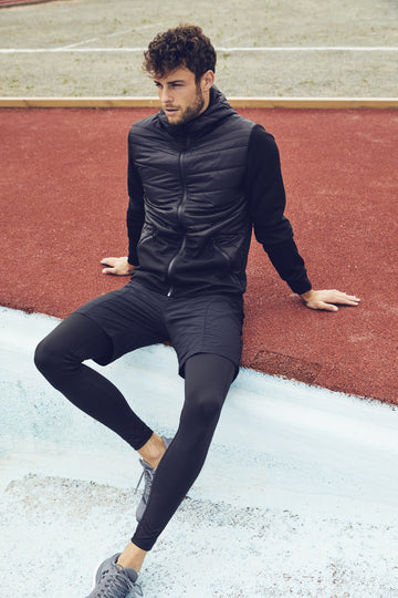 Clique Utah Men's Jacket | Lightly Padded | Hooded | Reflective or Black | XS-3XL