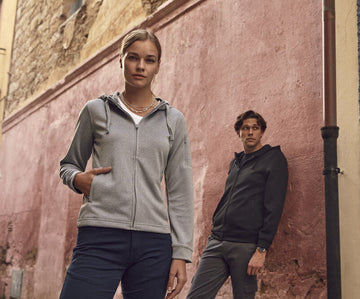 Clique Basic Active Ladies Zip-Up Hoodie | Medium Weight Hooded Jacket | 5 Colours | XS-2XL - Hoodie - Logo Free Clothing