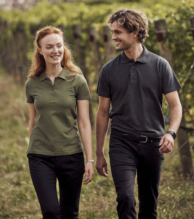 Clique Basic Polo. Mens Cotton Polo shirt. 13 Colours. S-4XL - Polo Shirt - Logo Free Clothing