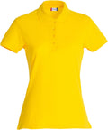 Clique Basic Ladies Polo Shirt | Cotton Polo Top | Flat Knit Collar | 16 Colours | XS-2XL - Polo Shirt - Logo Free Clothing