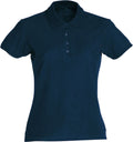 Clique Basic Ladies Polo Shirt | Cotton Polo Top | Flat Knit Collar | 16 Colours | XS-2XL - Polo Shirt - Logo Free Clothing