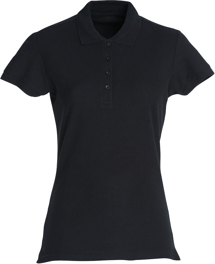 Clique Basic Ladies Polo Shirt | Cotton Polo Top | Flat Knit Collar | 16 Colours | XS-2XL - Polo Shirt - Logo Free Clothing