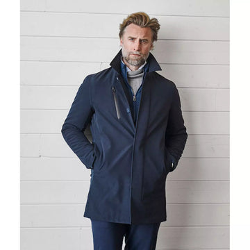 Cutter & Buck Cavalero Men's Jacket | Business | Longer | Waterproof | Navy or Black | S-4XL