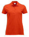 Clique Marion Ladies Short Sleeve Polo Shirt Medium Weight. 17 Colours. XS-2XL. - Polo Shirt - Logo Free Clothing
