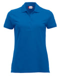 Clique Marion Ladies Short Sleeve Polo Shirt Medium Weight. 17 Colours. XS-2XL. - Polo Shirt - Logo Free Clothing