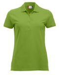 Clique Marion Ladies Short Sleeve Polo Shirt Medium Weight. 17 Colours. XS-2XL. - Polo Shirt - Logo Free Clothing