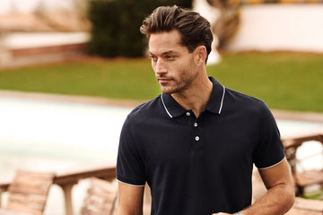 James Harvest Greenville Mens Polo Shirt | Slim Fit | Soft Cotton Stretch | 6 Colours | S-2XL - Polo Shirt - Logo Free Clothing