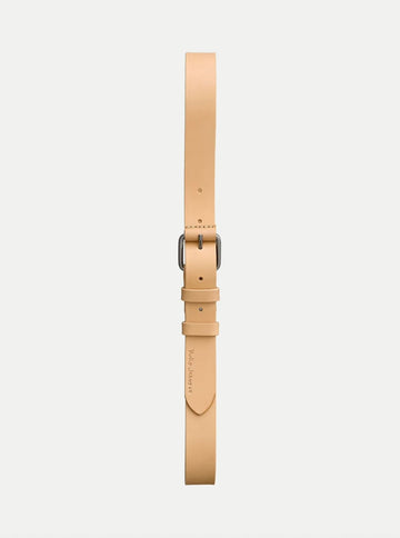 Nudie Dwayne Leather Belt (Natural)
