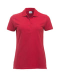 Clique Marion Ladies Short Sleeve Polo Shirt Medium Weight. 17 Colours. XS-2XL. - Polo Shirt - Logo Free Clothing