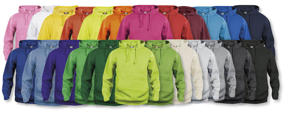 Clique Sweater Hoodie. Unisex Fit. 12 Colours. XS-5XL - Hoodie - Logo Free Clothing