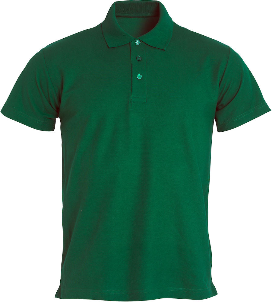 Clique Basic Polo. Mens Cotton Polo shirt. 13 Colours. S-4XL - Polo Shirt - Logo Free Clothing