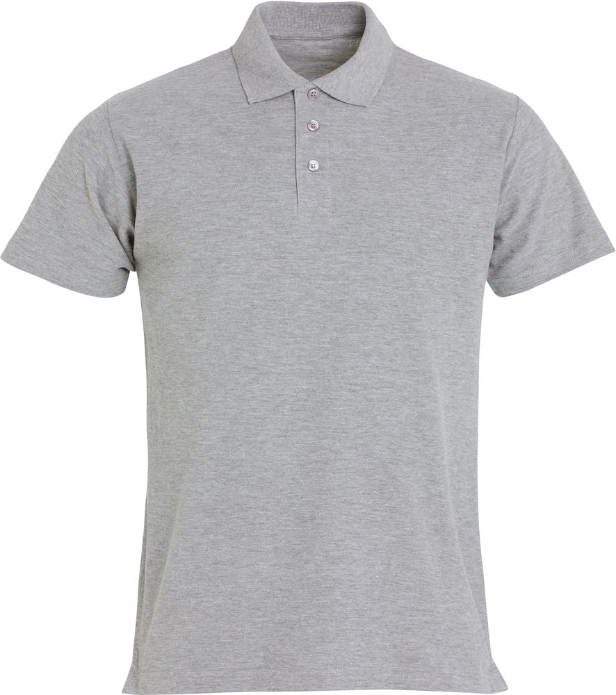 Clique Basic Polo. Mens Cotton Polo shirt. 13 Colours. S-4XL - Polo Shirt - Logo Free Clothing