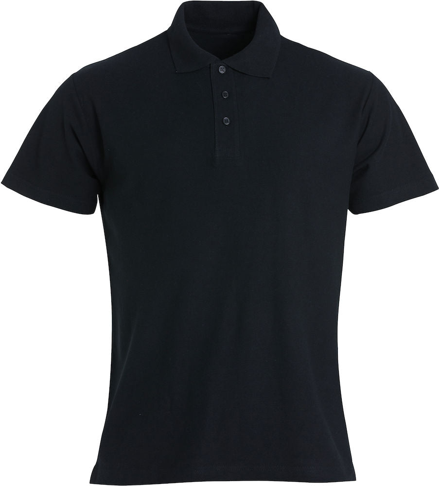 Clique Basic Polo. Mens Cotton Polo shirt. 13 Colours. S-4XL - Polo Shirt - Logo Free Clothing