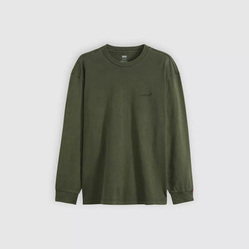 Levi's Long Sleeved Authentic Tee (Green)