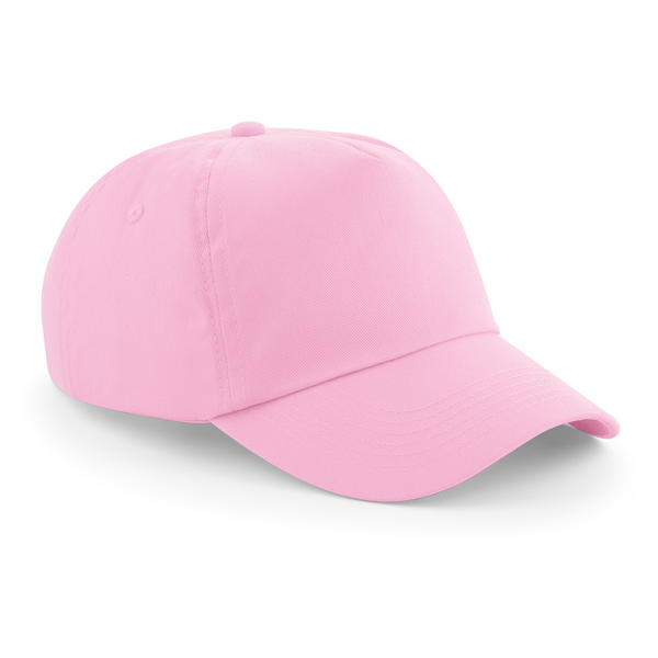 Beechfield Original 5 Panel Cap | Unisex | Cotton | Velcro Adjust | 25 Colours | One Size - Hat - Logo Free Clothing
