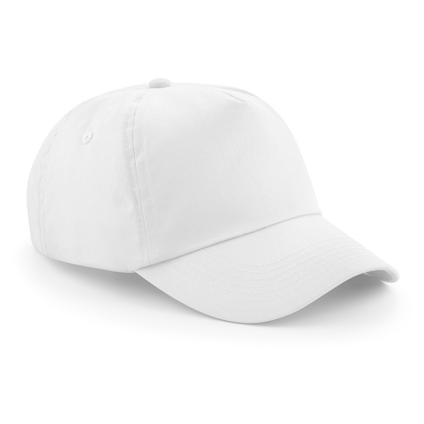 Beechfield Original 5 Panel Cap | Unisex | Cotton | Velcro Adjust | 25 Colours | One Size - Hat - Logo Free Clothing