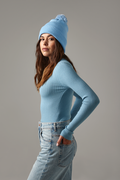 Beechfield Snowstar® Beanie | Unisex | Two-Tone Pom-Pom | 25 Colours | One Size - Hat - Logo Free Clothing