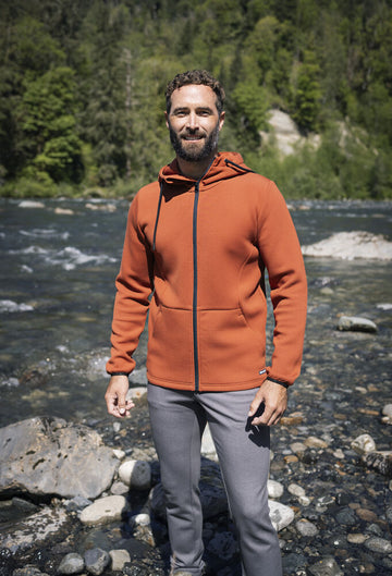 Cutter & Buck Pemberton Men's Hoodie | Heavyweight Zip-Up Hooded Jacket | 7 Colours | S-4XL