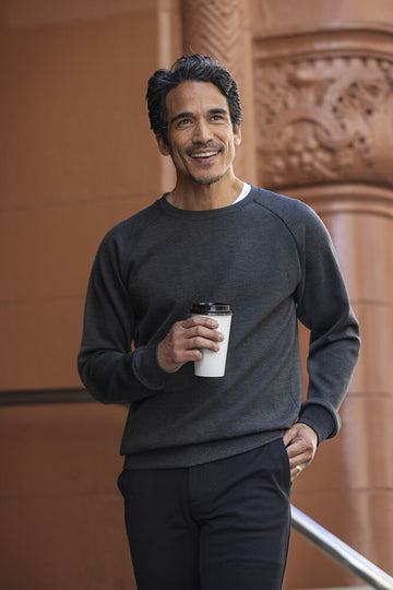 Cutter & Buck Pemberton Men's Crewneck Sweatshirt | Stretch Sweater | 4 Colours | S-4XL