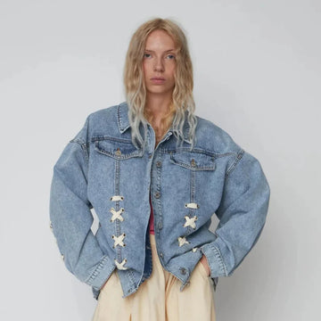 Moon Washed Denim Jacket - Last One (size Small)