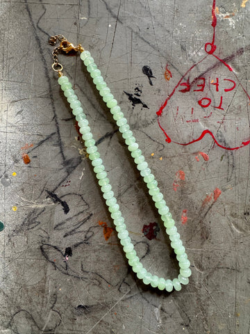 Green Beaded Necklace