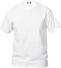 Clique Essentials Junior Tee Shirt. Kids Cotton Tee. 20 Colours, Ages 3-14 - Tee Shirt - Logo Free Clothing