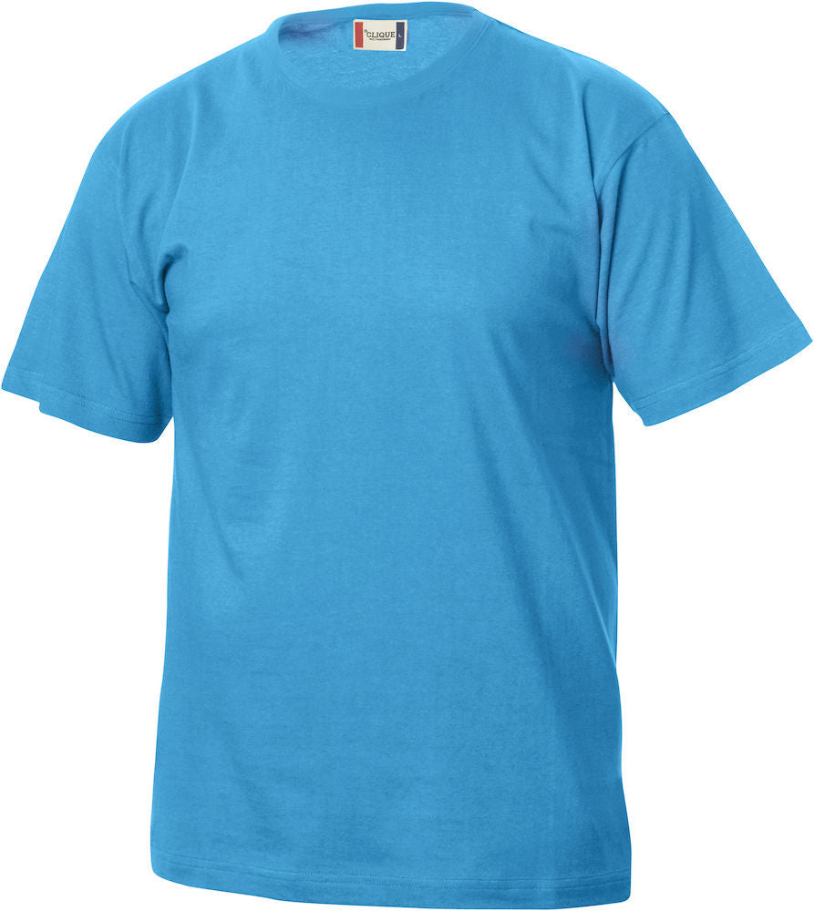 Clique Essentials Junior Tee Shirt. Kids Cotton Tee. 20 Colours, Ages 3-14 - Tee Shirt - Logo Free Clothing