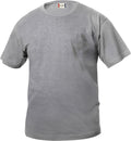 Clique Essentials Junior Tee Shirt. Kids Cotton Tee. 20 Colours, Ages 3-14 - Tee Shirt - Logo Free Clothing