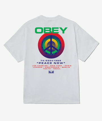 Obey Peace Target T-Shirt (White)
