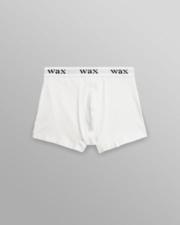 wax london men's Brodie - White Stretch Cotton Boxers