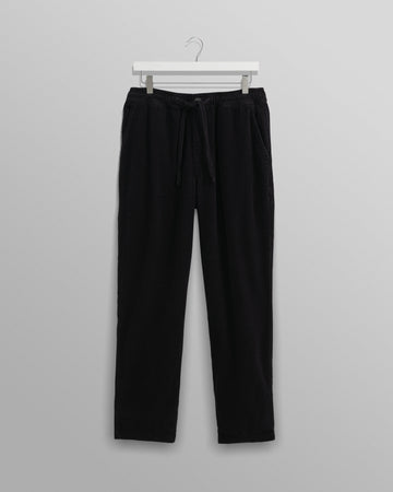 wax london men's Kyle - Navy Jumbo Corduroy Trousers