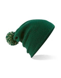 Beechfield Snowstar® Beanie | Unisex | Two-Tone Pom-Pom | 25 Colours | One Size - Hat - Logo Free Clothing