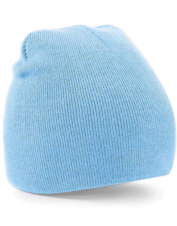 Beechfield Original Pull-On Beanie | Unisex | Soft | Double Knit | 21 Colours | One Size - Hat - Logo Free Clothing