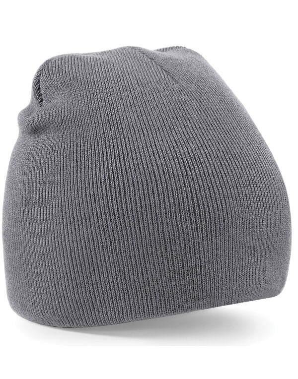Beechfield Original Pull-On Beanie | Unisex | Soft | Double Knit | 21 Colours | One Size - Hat - Logo Free Clothing