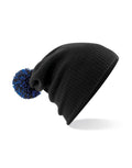 Beechfield Snowstar® Beanie | Unisex | Two-Tone Pom-Pom | 25 Colours | One Size - Hat - Logo Free Clothing