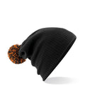Beechfield Snowstar® Beanie | Unisex | Two-Tone Pom-Pom | 25 Colours | One Size - Hat - Logo Free Clothing