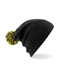 Beechfield Snowstar® Beanie | Unisex | Two-Tone Pom-Pom | 25 Colours | One Size - Hat - Logo Free Clothing