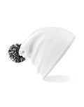 Beechfield Snowstar® Beanie | Unisex | Two-Tone Pom-Pom | 25 Colours | One Size - Hat - Logo Free Clothing