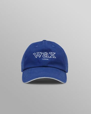 wax london men's Spencer - Bright Blue Cotton Sports Cap