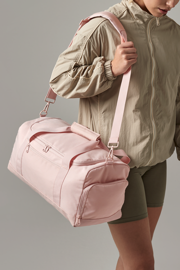 BagBase Small Training Holdall Bag | 20 Litre Duffle | Recycled | Shoe Pocket | 4 Colours | One Size
