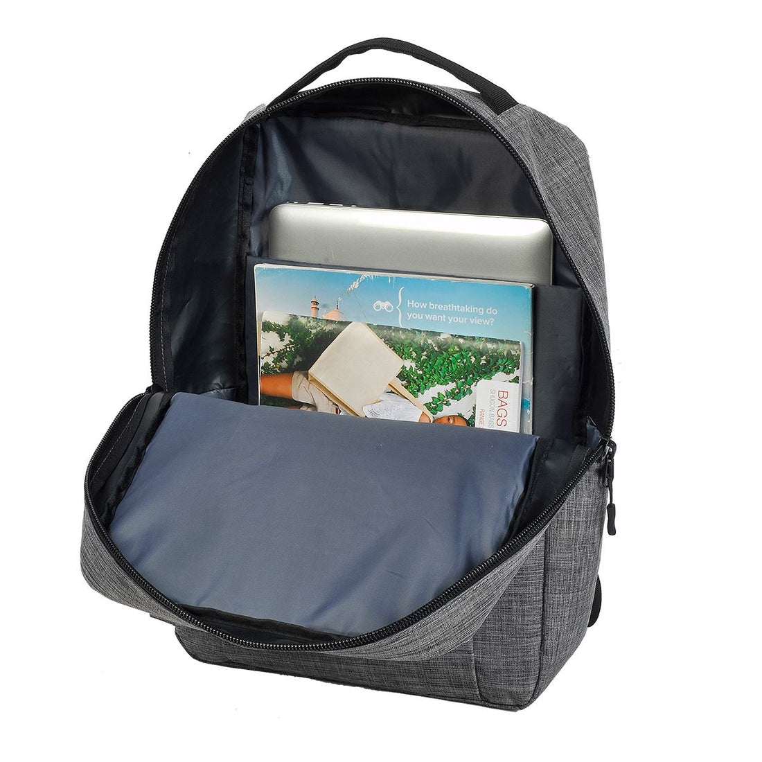 Shugon Sembach 15" Laptop Backpack | 15 Litre Rucksack | Grey or Black | One Size