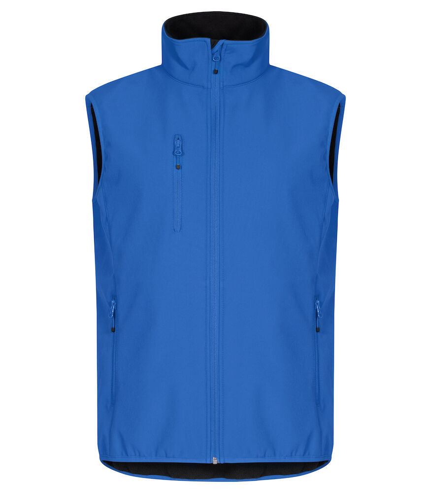 Clique Classic Mens Softshell Gilet | Recycled Waterproof Softshell | 9 Colours | XS-5XL - Gilet - Logo Free Clothing