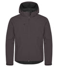 Clique Classic Mens Softshell Hooded Jacket | Recycled Waterproof | 5 Colours | XS-5XL - Summer Jacket - Logo Free Clothing