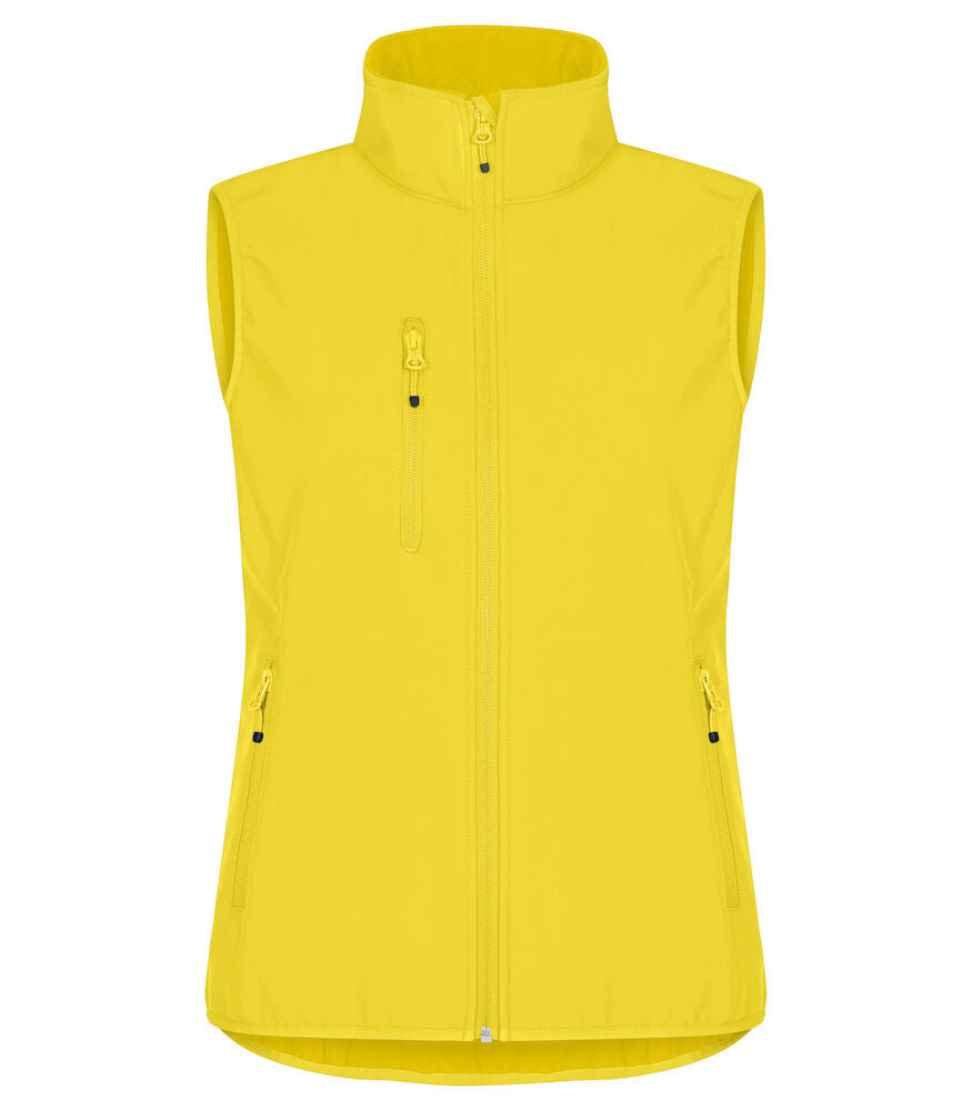 Clique Classic Ladies Softshell Gilet | Recycled Waterproof Softshell | 9 Colours | XS-3XL - Gilet - Logo Free Clothing