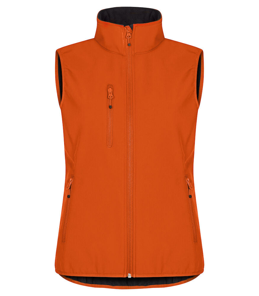Clique Classic Ladies Softshell Gilet | Recycled Waterproof Softshell | 9 Colours | XS-3XL - Gilet - Logo Free Clothing