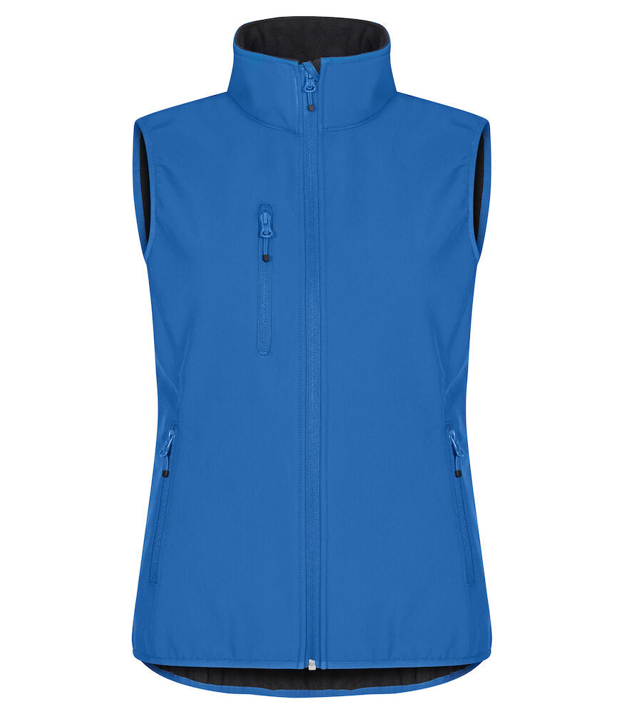 Clique Classic Ladies Softshell Gilet | Recycled Waterproof Softshell | 9 Colours | XS-3XL - Gilet - Logo Free Clothing