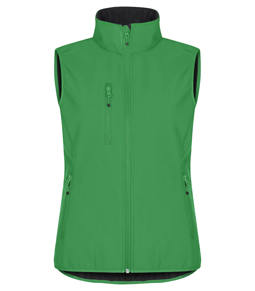 Clique Classic Ladies Softshell Gilet | Recycled Waterproof Softshell | 9 Colours | XS-3XL - Gilet - Logo Free Clothing