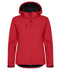 Clique Classic Ladies Softshell Hooded Jacket | Recycled Waterproof | 5 Colours | XS-3XL - Summer Jacket - Logo Free Clothing