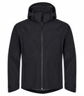 Clique Classic Mens Shell Jacket | Waterproof | Recycled Material | Navy or Black | XS-4XL - Summer Jacket - Logo Free Clothing